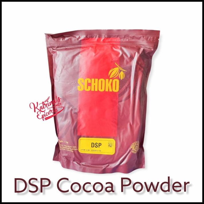 Jual Schoko Dsp Cocoa Powder Kg Dutch Processed Cokelat Bubuk