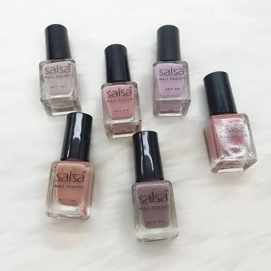 Jual Salsa Nail Polish Ecer Nude Series Nude Matte Set A