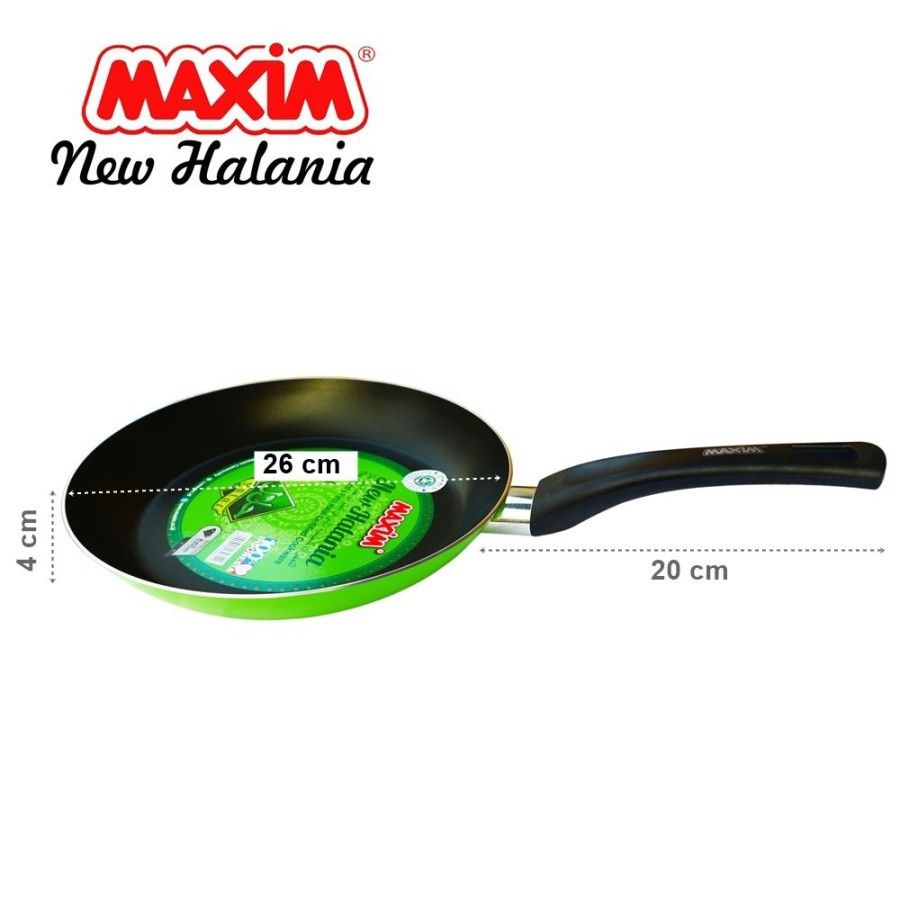 Jual Frypan Maxim New Halania Cm Teflon Wajan Penggorengan Anti