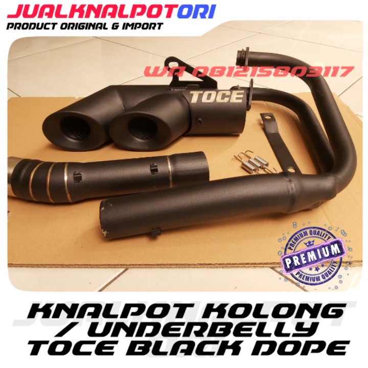 Jual Knalpot Kolong Underbelly Toce Honda Cbr Rr Ninja R Mt