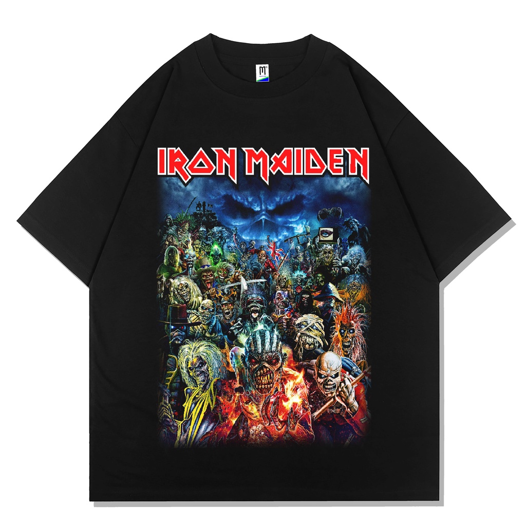 Jual T Shirt IRON MAIDEN All Icon Kaos Band Kaos Metal Kaos