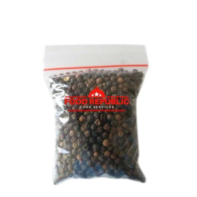 Jual Lada Hitam Utuh Whole Pure Black Pepper 1 KG Shopee Indonesia