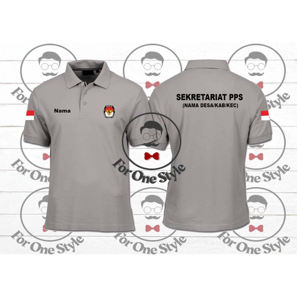 Jual Kaos Polo Sekretariat Pps Baju Poloshirt Sekretariat Pps Free