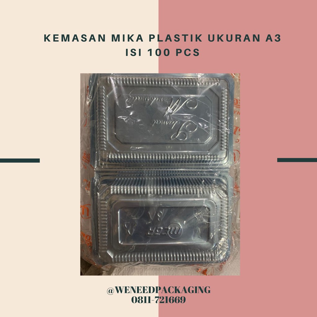 Jual Kemasan Mika Plastik Ukuran A3 Merk Mega Isi 100 Pcs Shopee