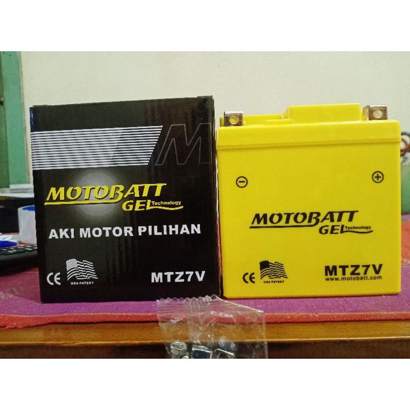 Jual ACCU AKI MOTOBATT MTZ7V UNTUK YAMAHA NMAX N MAX AEROX LEXI