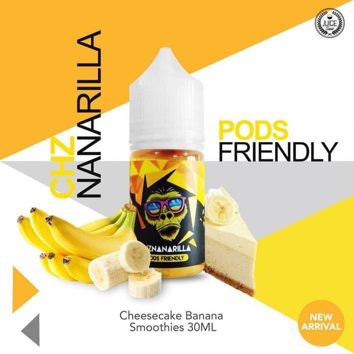 Jual Liquid Chznanarilla Pods Friendly 30ML 12Mg By IJC Berpita Cukai