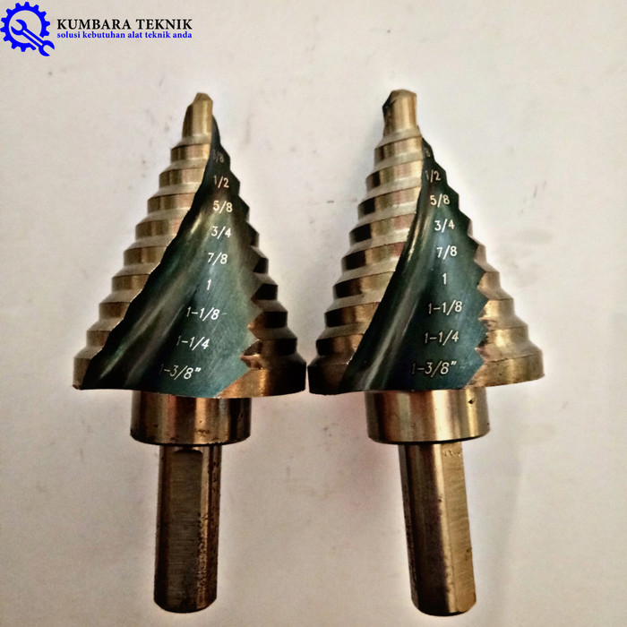 Jual Mata Bor Besi Piramid Kerucut Pagoda Multistep Hss Shopee Indonesia