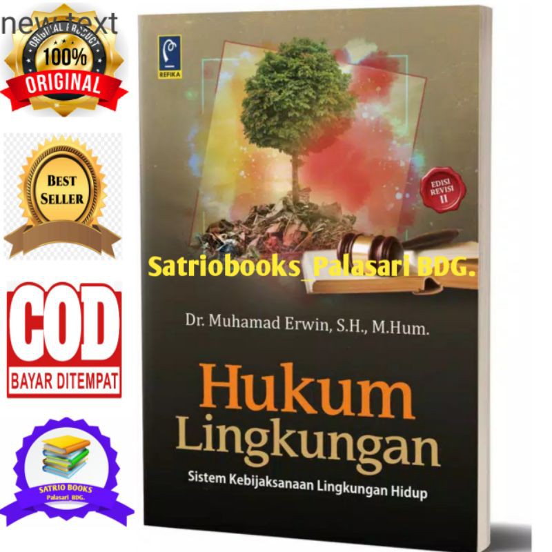 Jual Hukum Lingkungan Edisi Revisi Ii Dr Muhammad Erwin Originall