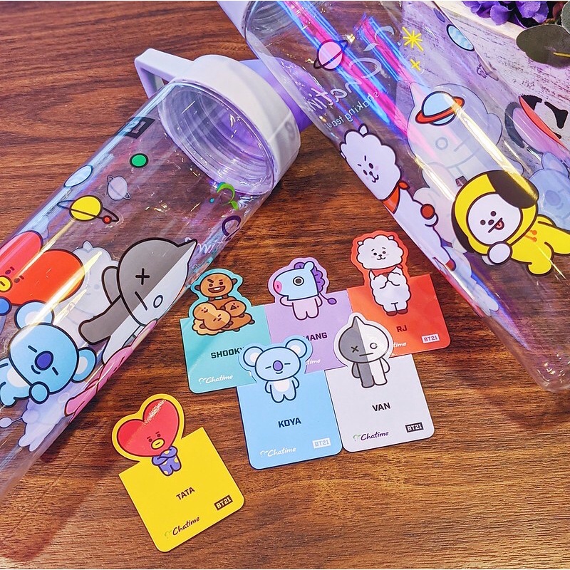 Jual READY STOCK BT21 X Chatime Magnet Bookmark Tumbler Shopee