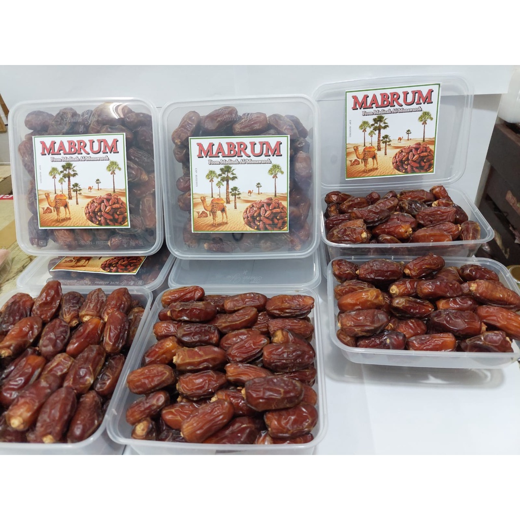 Jual Kurma Madinah Mabrum Super 1kg Shopee Indonesia