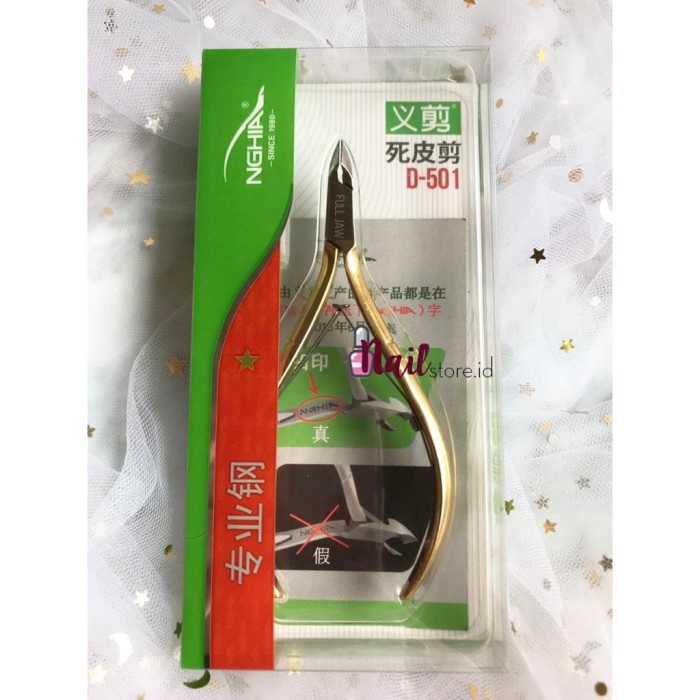 Jual Cuticle Nipper Nghia D Tang Kutikula Pemotong Kulit Kuku