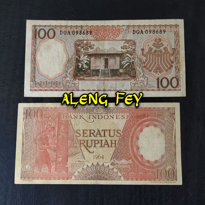 Jual Uangkuno 100 Rupiah Seri Pekerja Tahun 1964 Shopee Indonesia