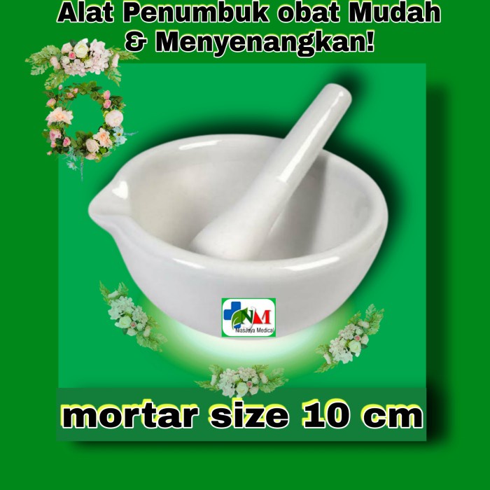 Jual Mortar Cm Mortar Alat Penumbuk Obat Pengerus Obat Mortir Cm