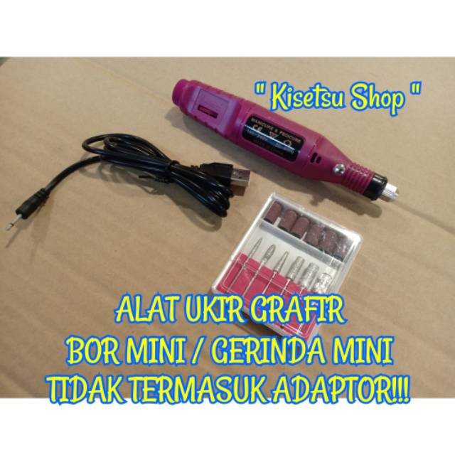 Jual BOR MINI GERINDA MINI ALAT UKIR GRAFIR PENA UKIR SERBAGUNA