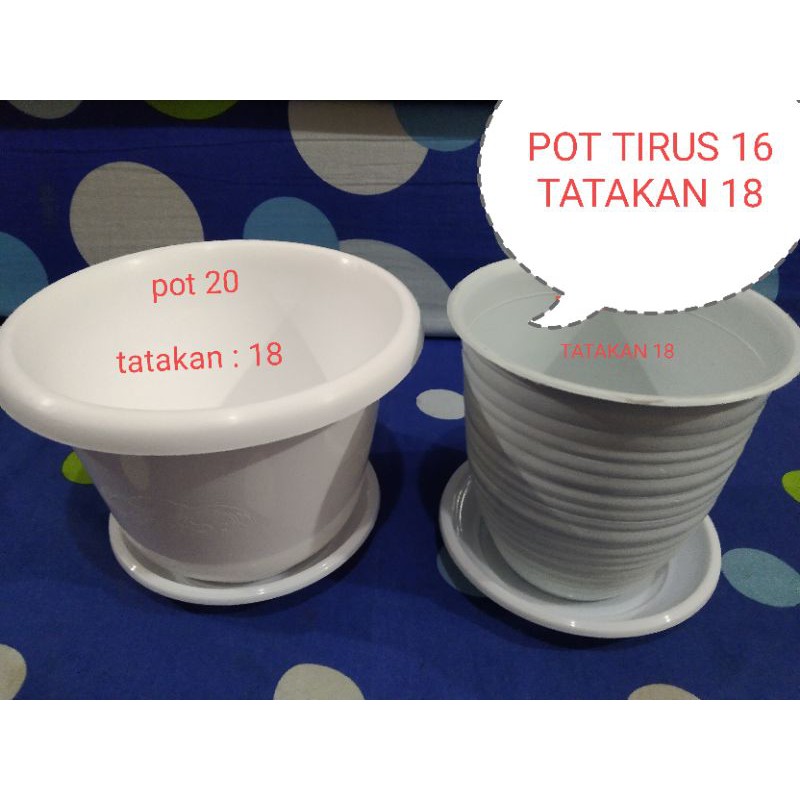 Jual Tatakan Alas Pot Bunga Untuk Pot Tawon Bulat Tirus Ukuran