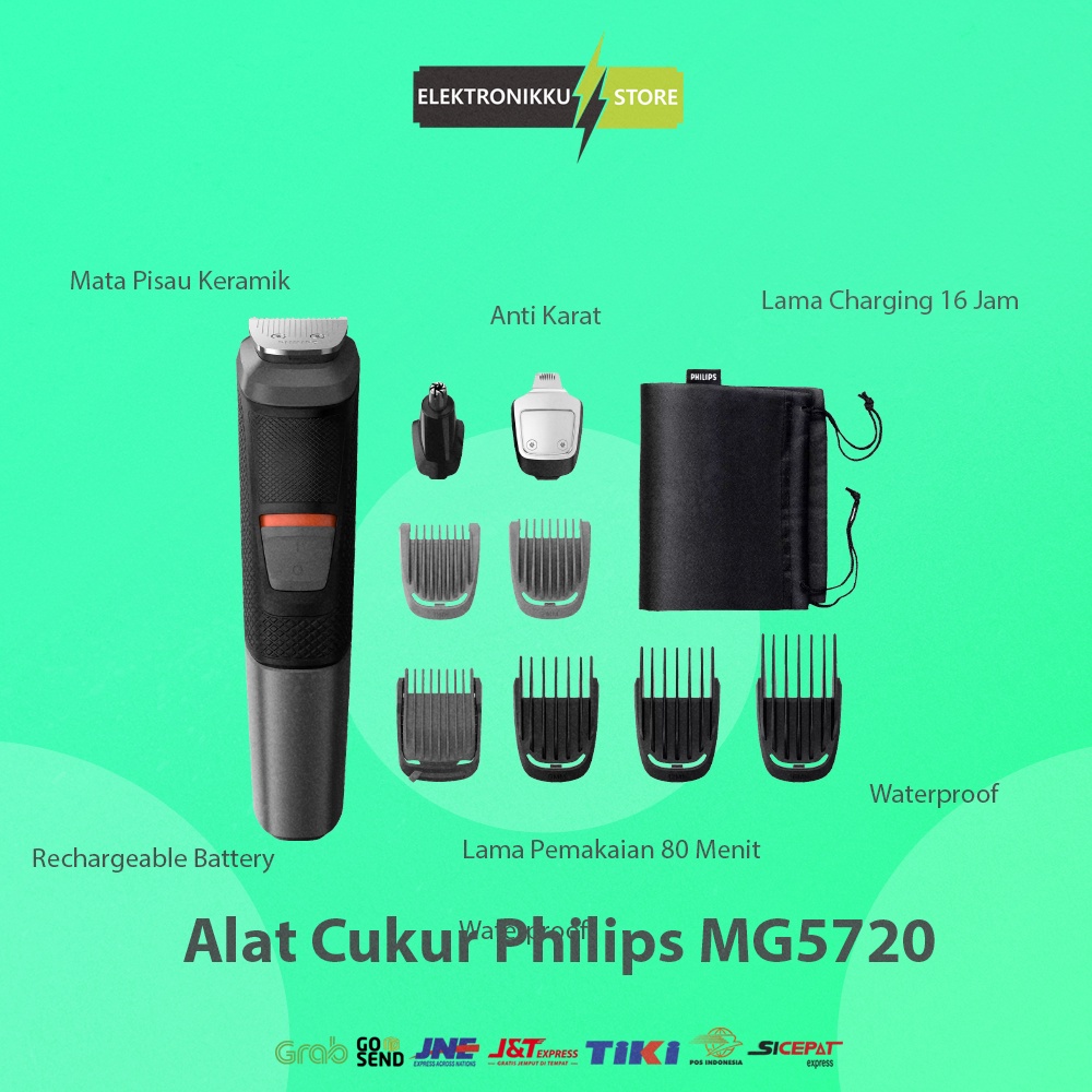 Jual Mesin Cukur Elektrik Philips Mg Alat Pencukur Rambut Kumis