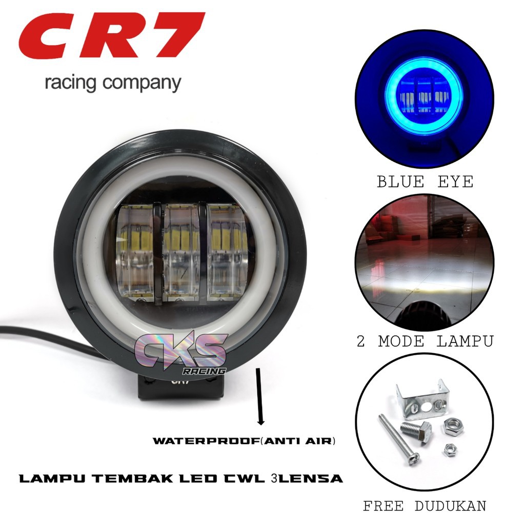 Jual Lampu Tembak Sorot Led Cwl Mata Lensa D Wattt K Shopee