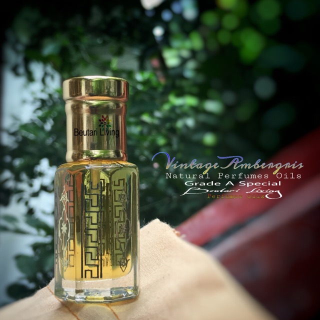 Jual 6ML Vintage Ambergris Parfume Oil Parfum Arab Minyak Wangi Nabi