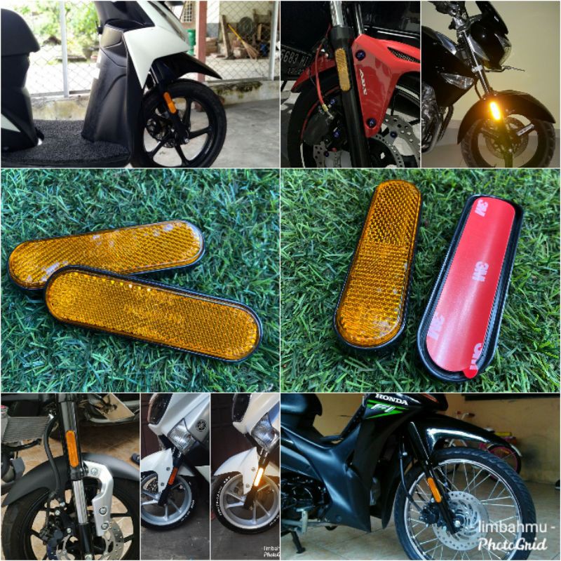 Jual Mata Kucing Shockbreaker Motor Reflectors Fork Universal Ke Semua