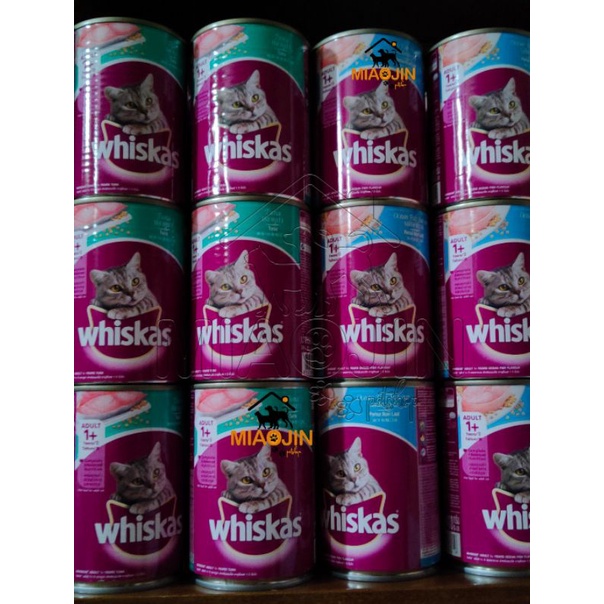 Jual Whiskas Kaleng 400gr Makanan Kucing Basah Kaleng Can Wet Cat