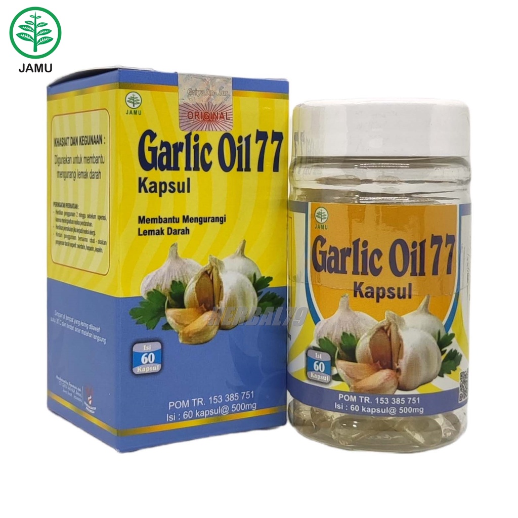 Jual Garlic Oil Ekstrak Minyak Bawang Putih Isi Kapsul Shopee