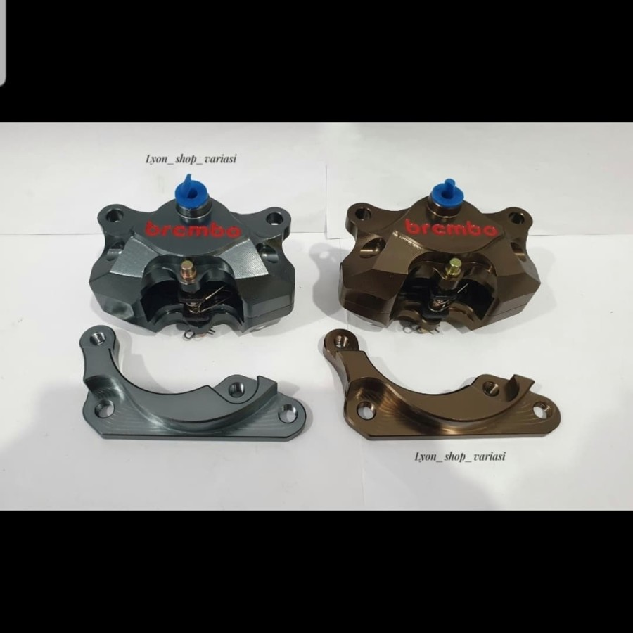 Jual Kaliper Brembo 2 Piston Plus Breket Mio MF AKSESORIS MOTOR