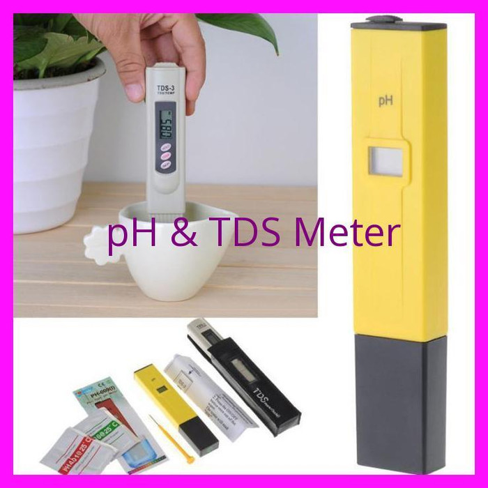 Jual Paket Alat Ukur PH Meter TDS Tester Digital Air Akuarium