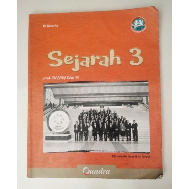 Jual Buku Sejarah Peminatan Untuk SMA MA Kelas XII Buku Quadra Shopee