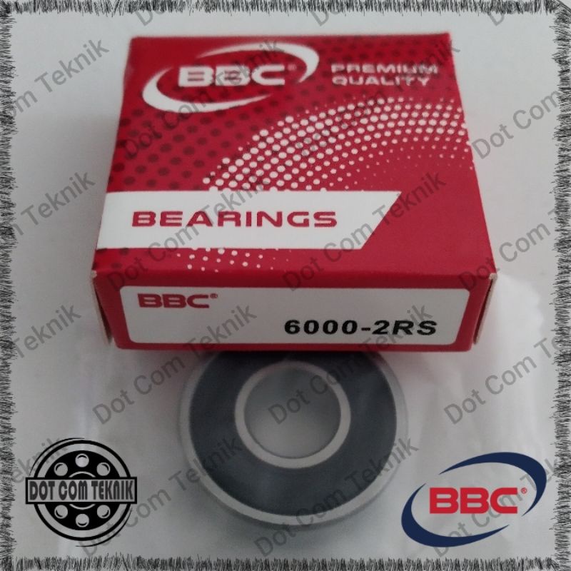 Jual BEARING LAHER 6000 2RS BBC 10MMx26MMx8MM Shopee Indonesia