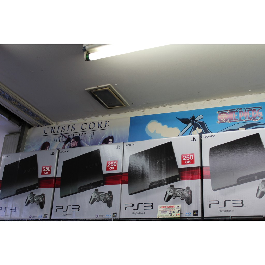 Jual Mesin PS3 Slim CFW 250 Giga Full Games 2 Stik Shopee Indonesia