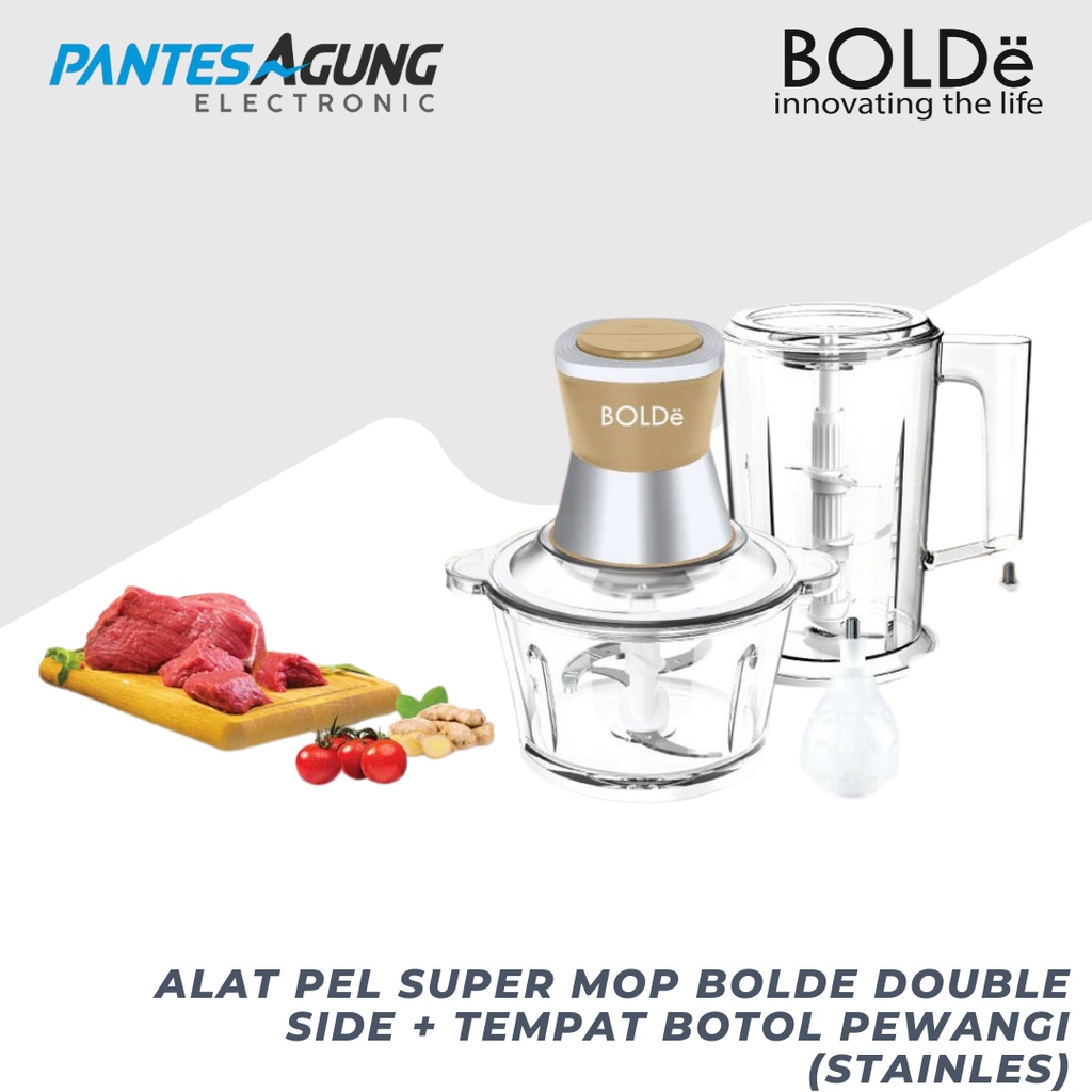 Jual BOLDe Super Chopper Double Extra 2 Tabung Gilingan Daging