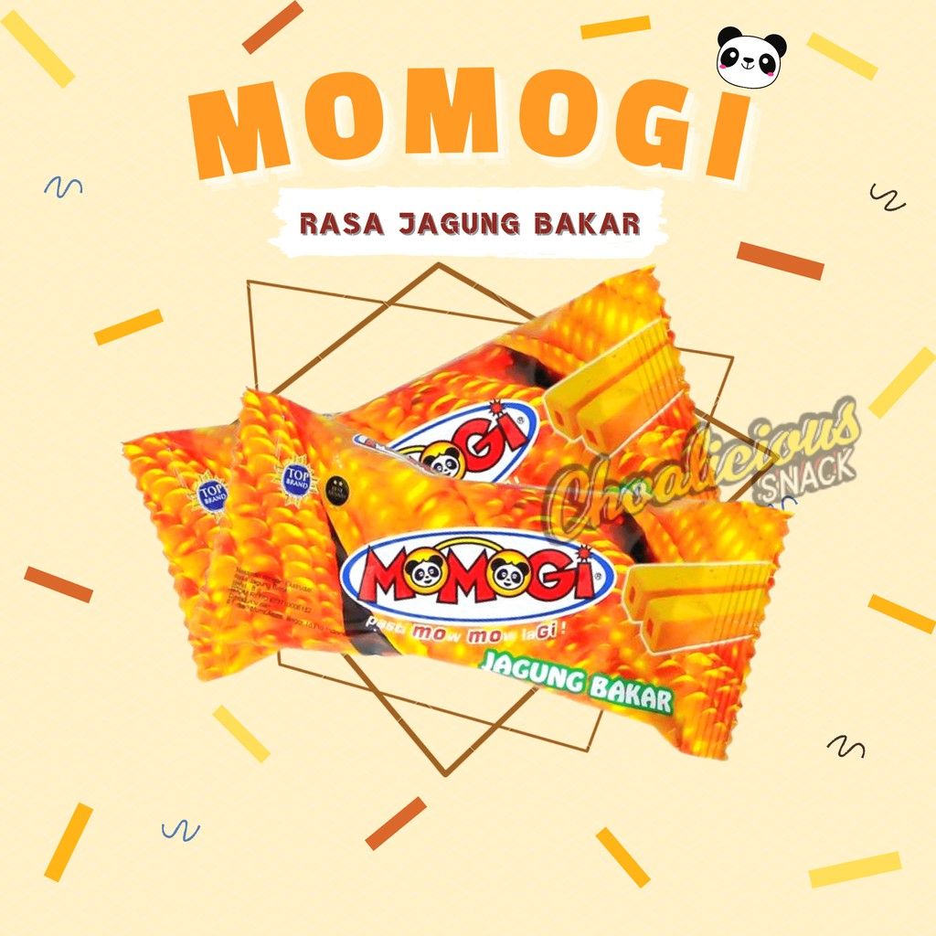 Jual Momogi Stick Rasa Jagung Bakar Snack Makanan Ringan Isi Pcs