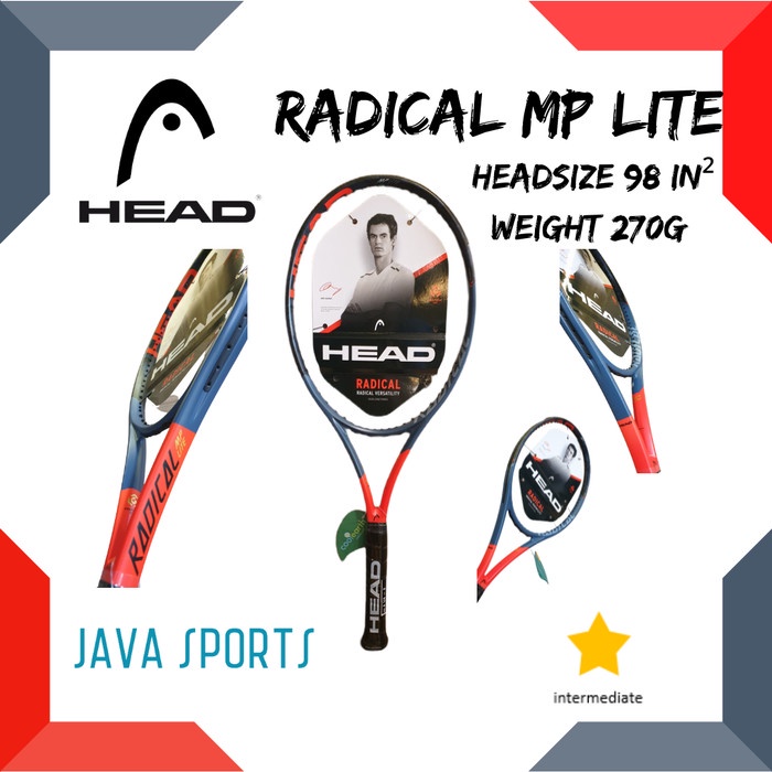 Jual Raket Tenis Head Graphene Radical Mp Lite In G Shopee