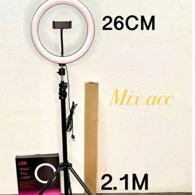 Jual Ring Light Cm Lengkap Dengan Tripod Meter Shopee Indonesia