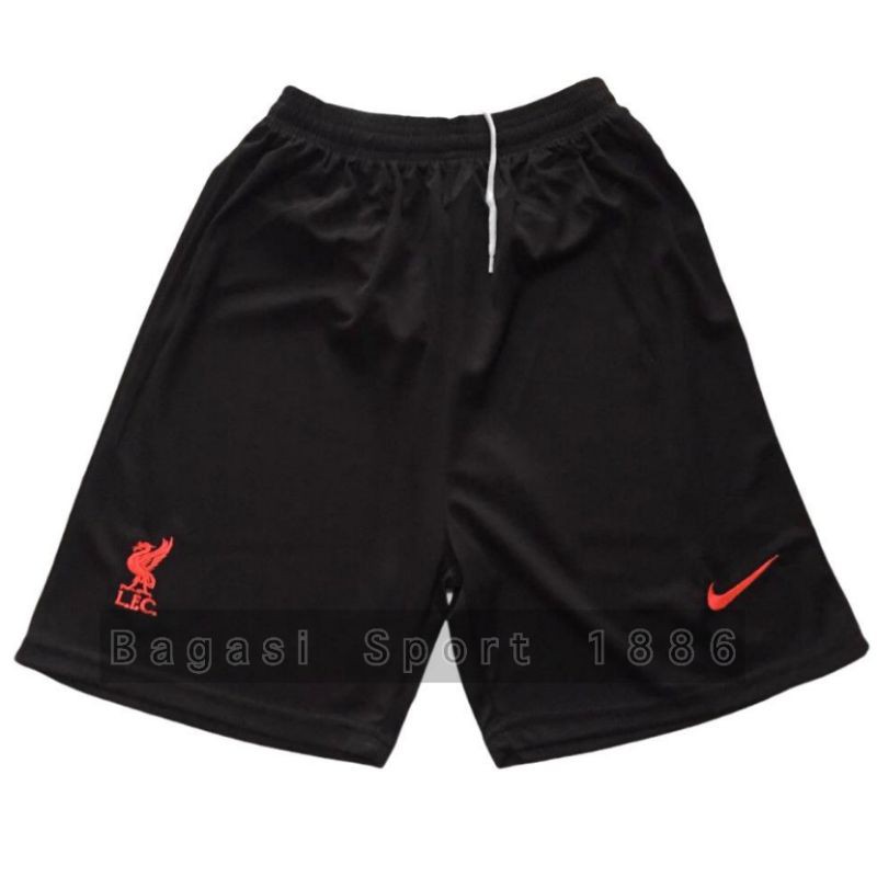 Jual Celana Bola Pendek Livpool Liverpol Sepakbola Futsal Third Rd