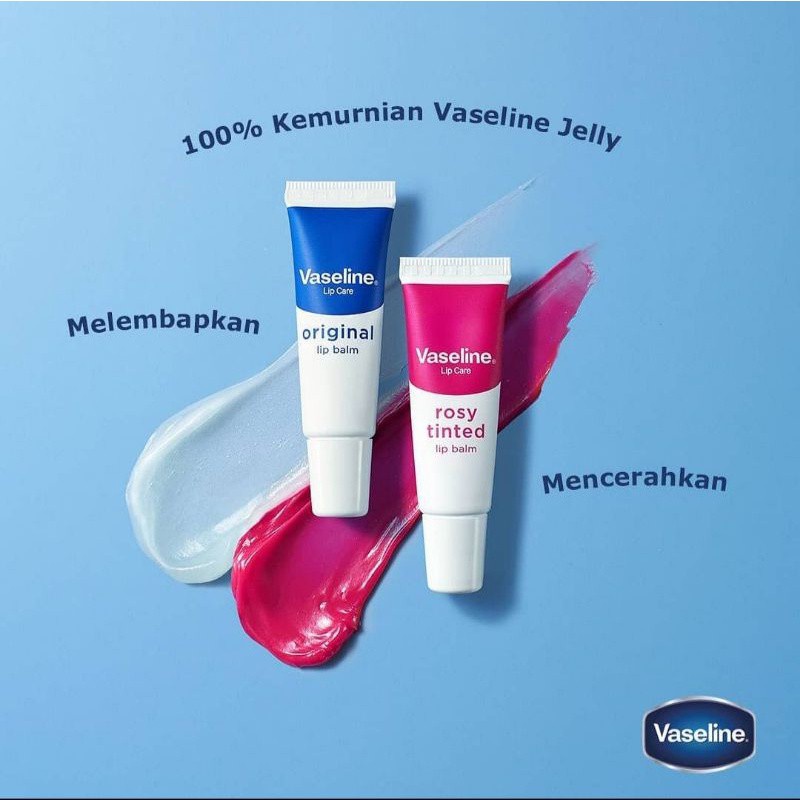 Jual Vaseline Lip Care Tinted Lip Balm Original Vaseline Lip