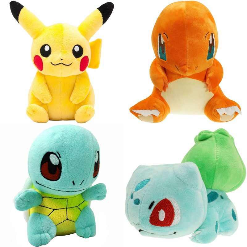 Jual Boneka Pokemon Impor Pikachu Charmander Squirtle Bulbasaur Moster