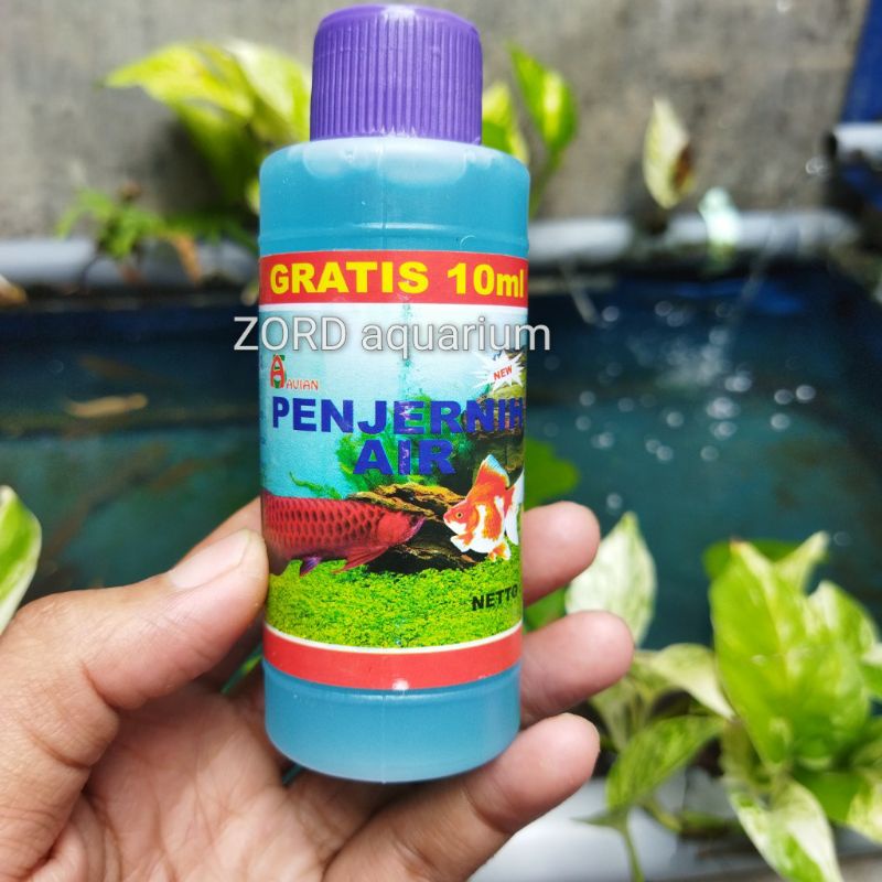 Jual Penjernih Air Cair Aquarium Aquascape Kolam Ikan Ml