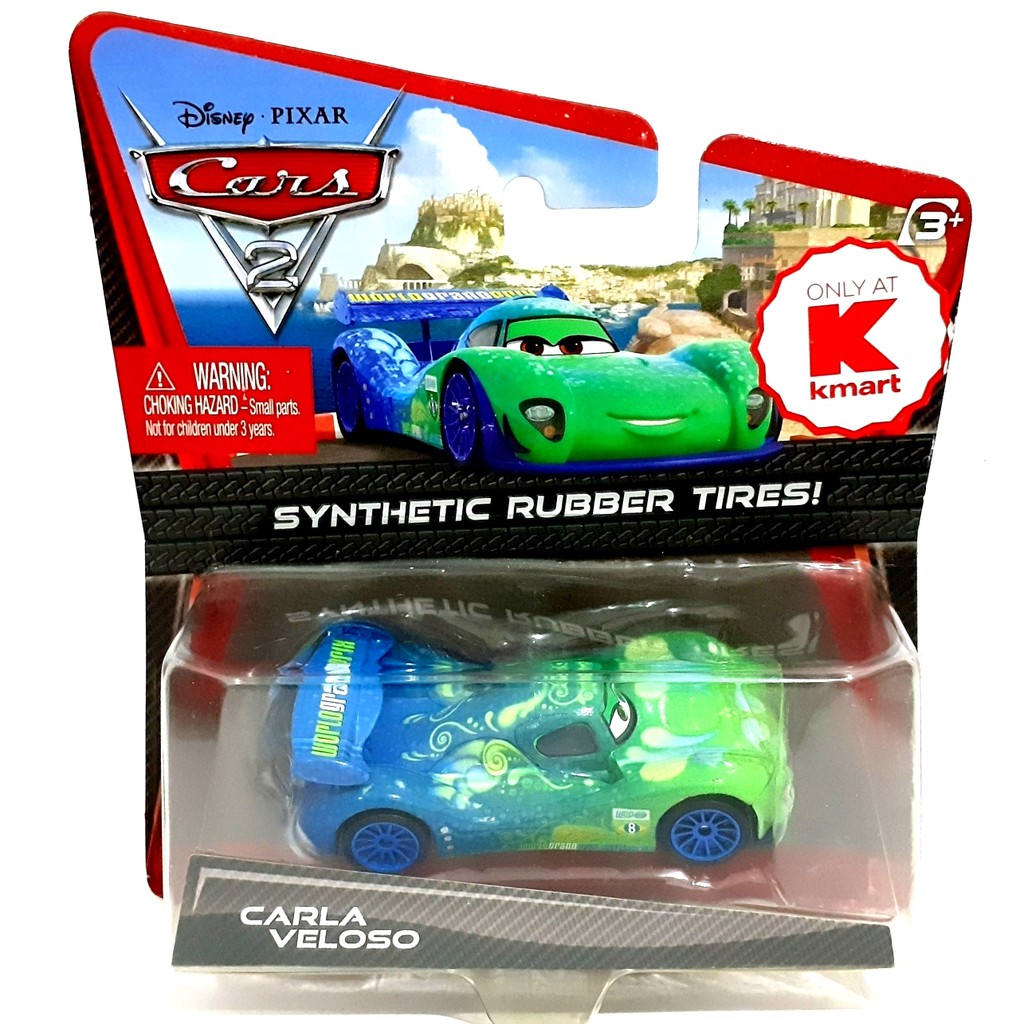 Jual Disney Pixar Cars 2 Carla Veloso With Synthetic Rubber Tires