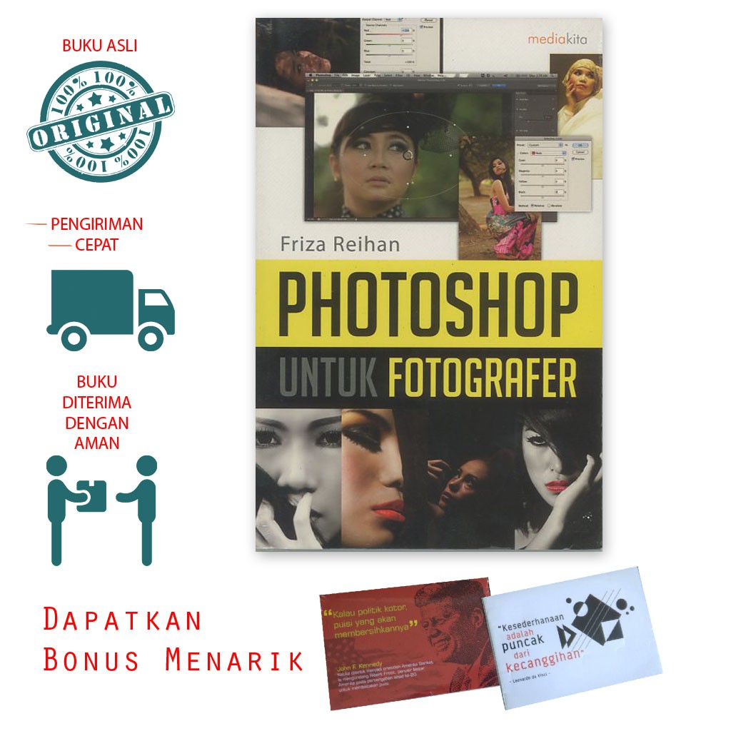 Jual BUKU PHOTOSHOP UNTUK FOTOGRAFER Friza Reihan Shopee Indonesia