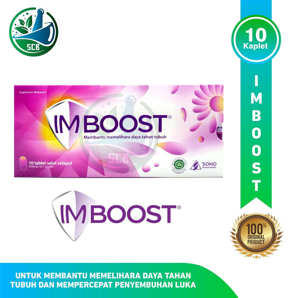 Jual Imboost Tablet Strip Isi Tablet Memelihara Daya Tahan