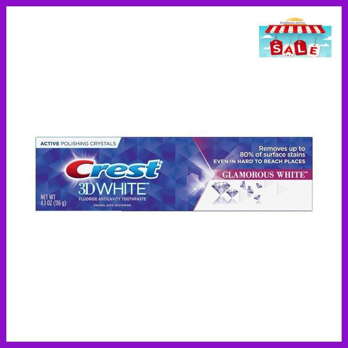 Jual IGIGATSAP CREST 3D WHITE GLAMOROUS WHITE FLUORIDE ANTICAVITY