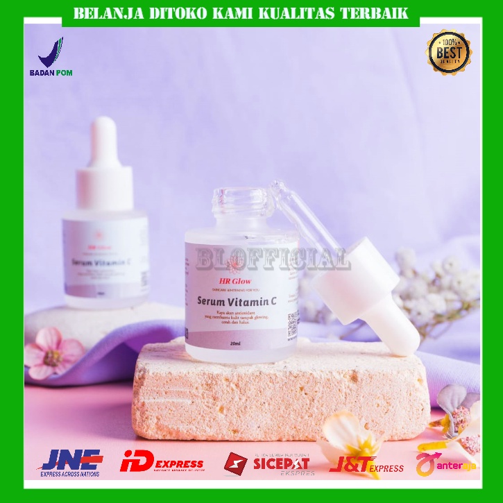 Jual Distributor Resmi Serum Whitening Vit C Hr Glow Ml Pemutih