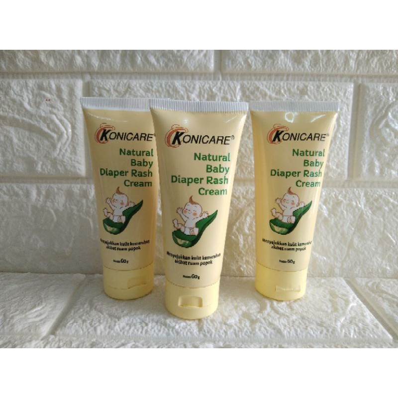 Jual Konicare Natural Baby Diaper Rash Cream Krim Ganti Popok Shopee