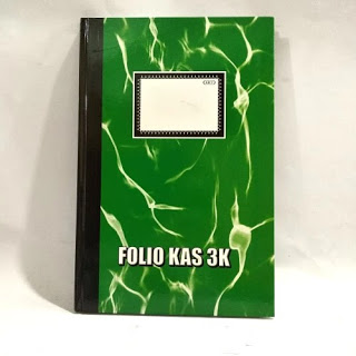 Jual Buku Folio Kas 3K Kiky 100 Lembar HC Hard Cover F4 3 Kolom