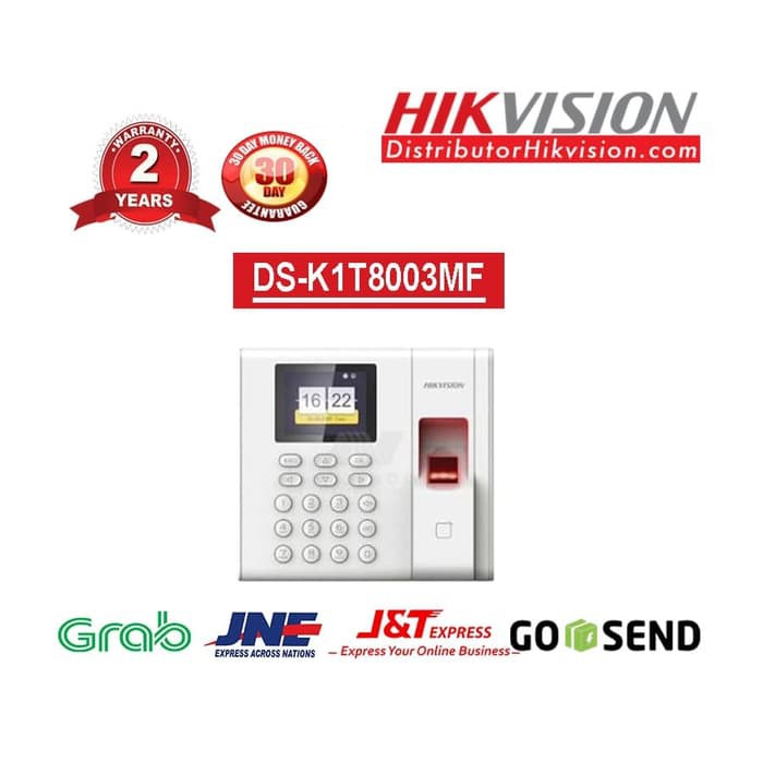 Jual HIKVISION FINGERPRINT ACCESS CONTROL DS K1T8003MF Shopee Indonesia