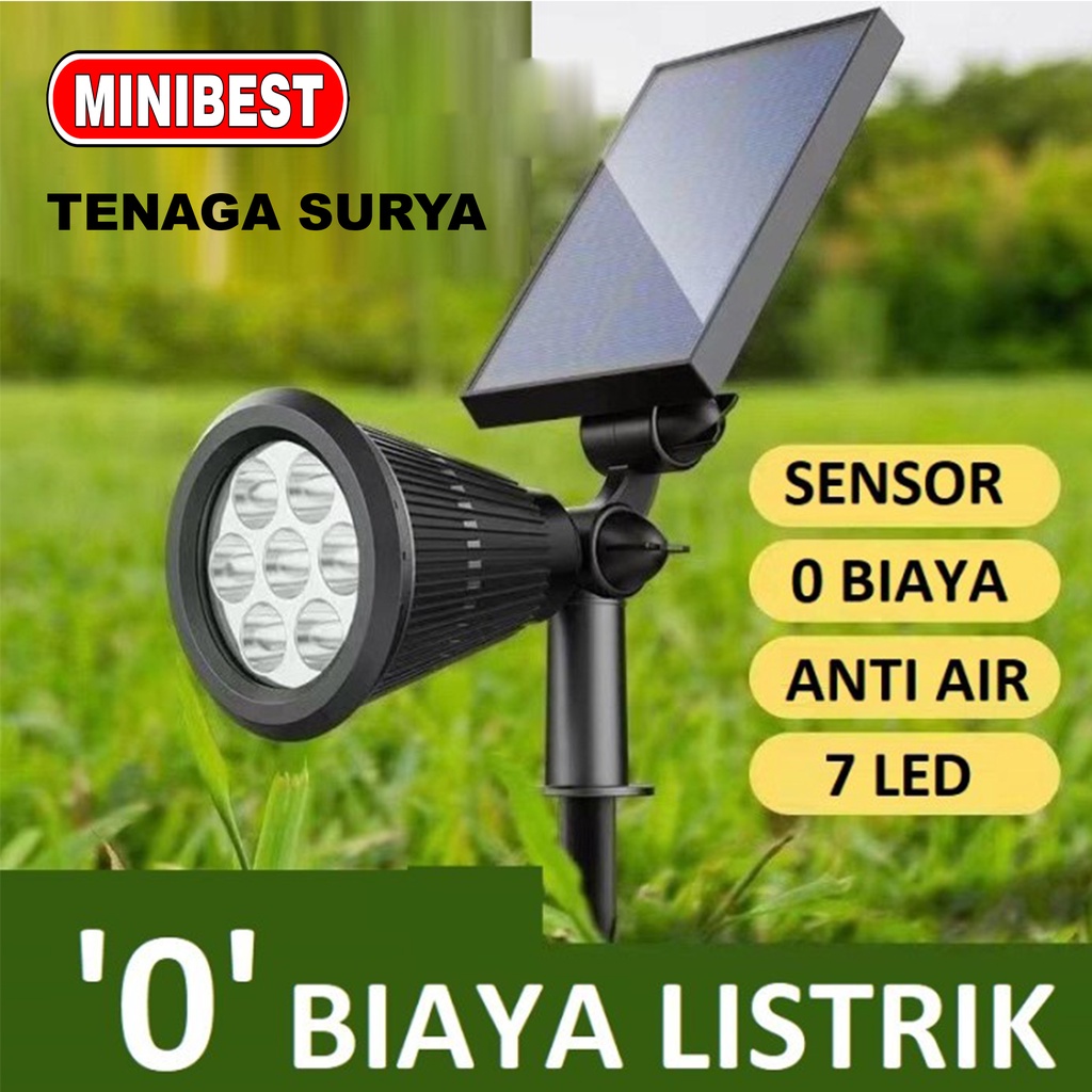 Jual Lampu Taman Tancap Solar Cell Led Lampu Outdoor Taman Tenaga