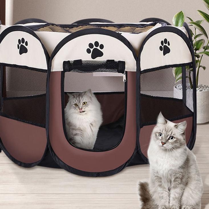 Jual Pagar Tenda Lipat Portabel Dengan Panel Untuk Anjing Kucing