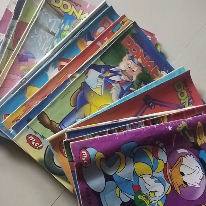 Jual DONALD BEBEK BUKU JADUL KOMIK LAWAS KOMIK JADUL MAJALAH LAWAS