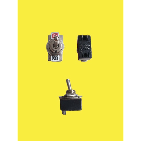 Jual Saklar Toggle Switch On Off Besar Kaki 2 Pin 2P Shopee Indonesia